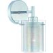 Grid 1 Light 5 inch Chrome Wall Sconce Wall Light