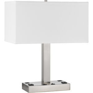 Colmar 20.5 inch 60.00 watt Brushed Steel Desk Lamp Portable Light
