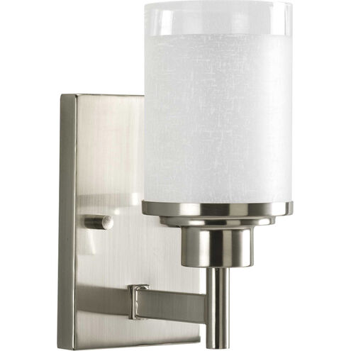 Alexa 1 Light 5 inch Brushed Nickel Bath Vanity Wall Light