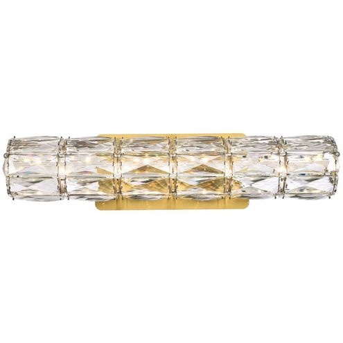 Valetta 1 Light 4 inch Gold Linear Wall Sconce Wall Light