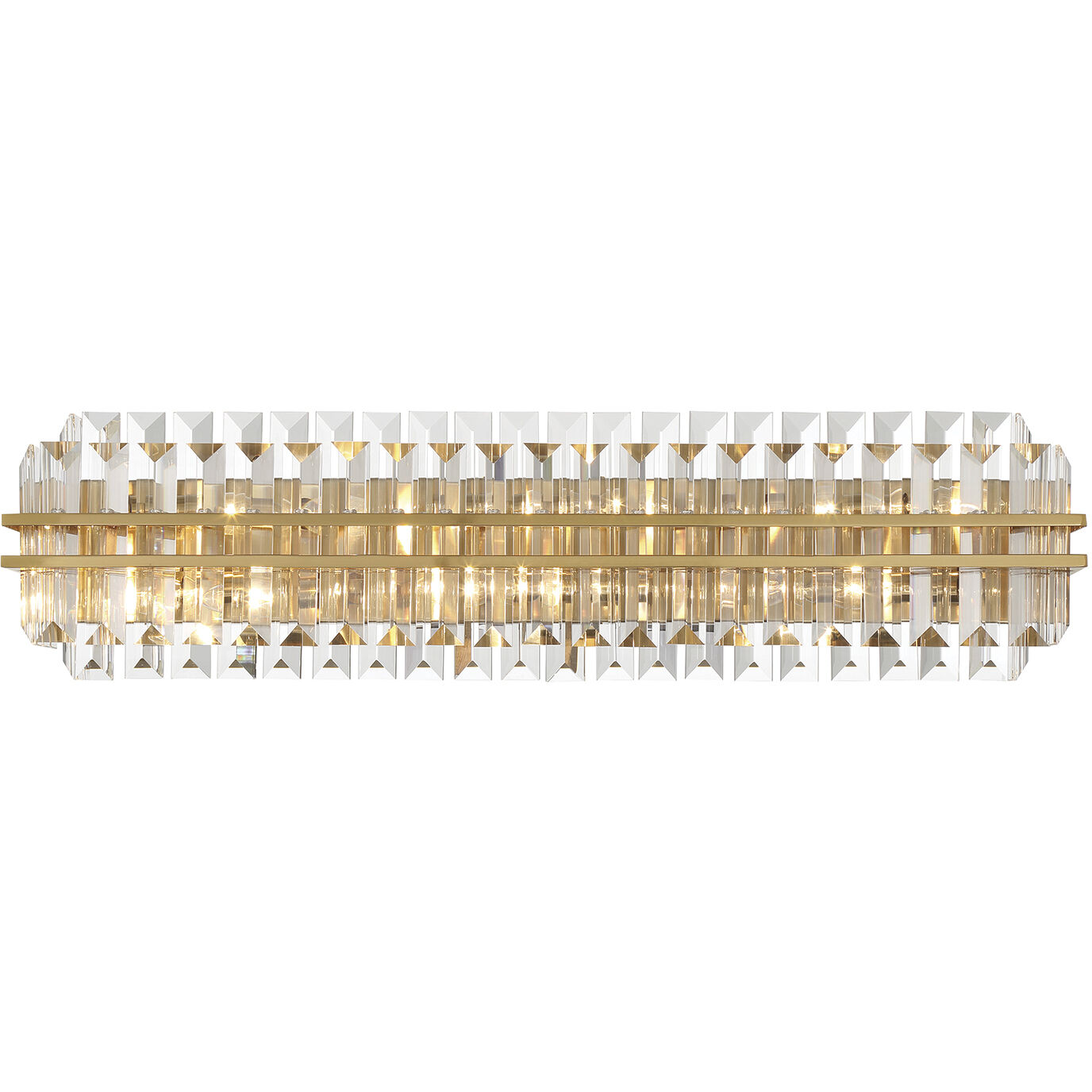 Hayes Bath Vanity Light Wall Light in Aged Brass