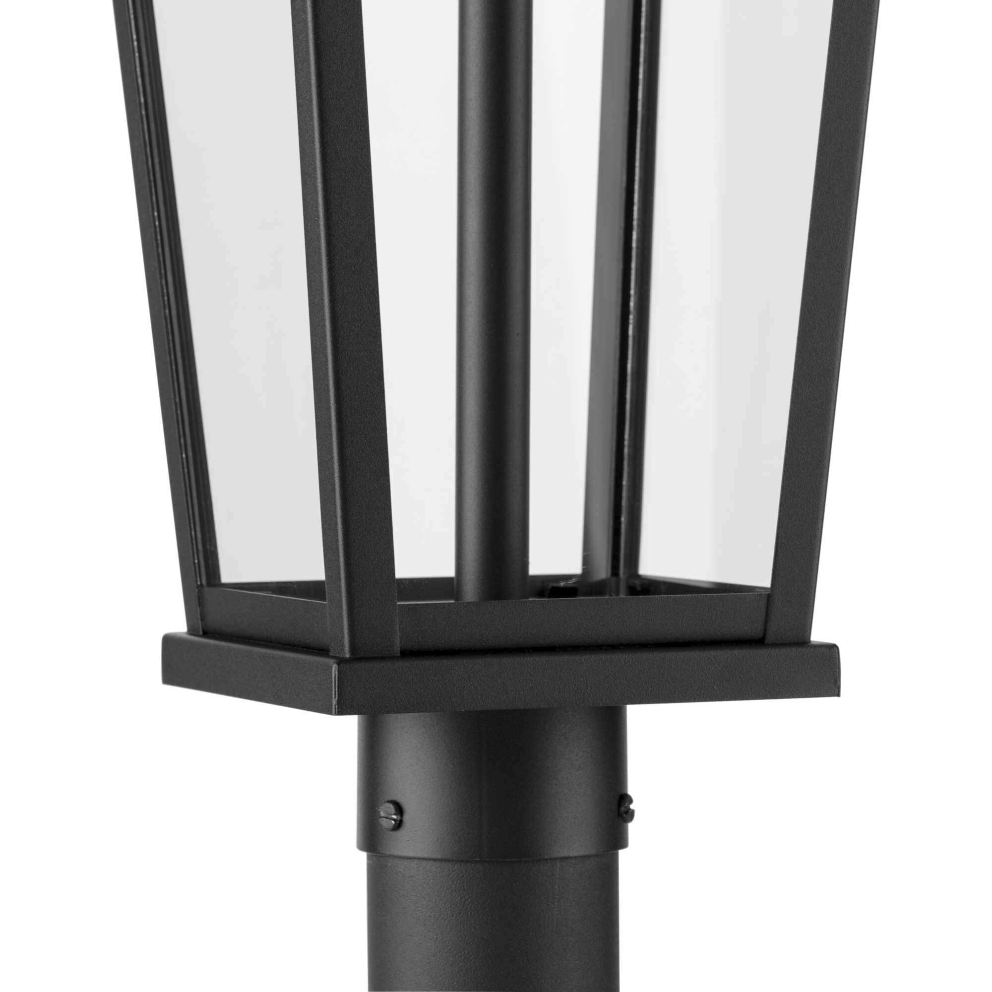 Richmond Hill 1 Light 26.5 inch Textured Black Outdoor Post Light, Design Series