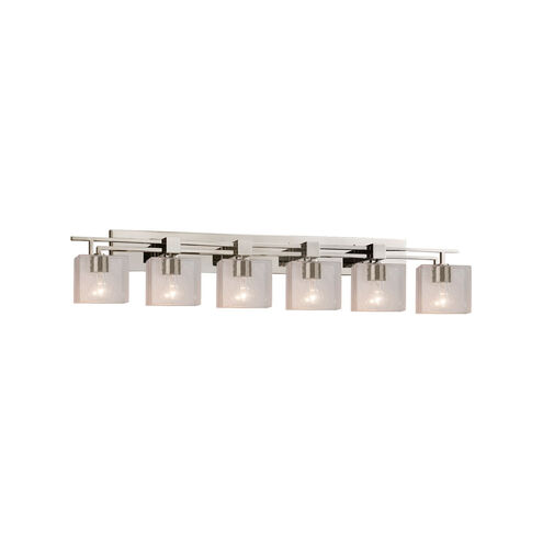 Fusion 56 inch Brushed Nickel Bath Bar Wall Light