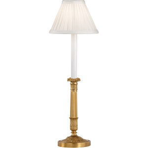 Chelsea House 21 inch 40.00 watt Lost Wax Brass Casting Table Lamp Portable Light