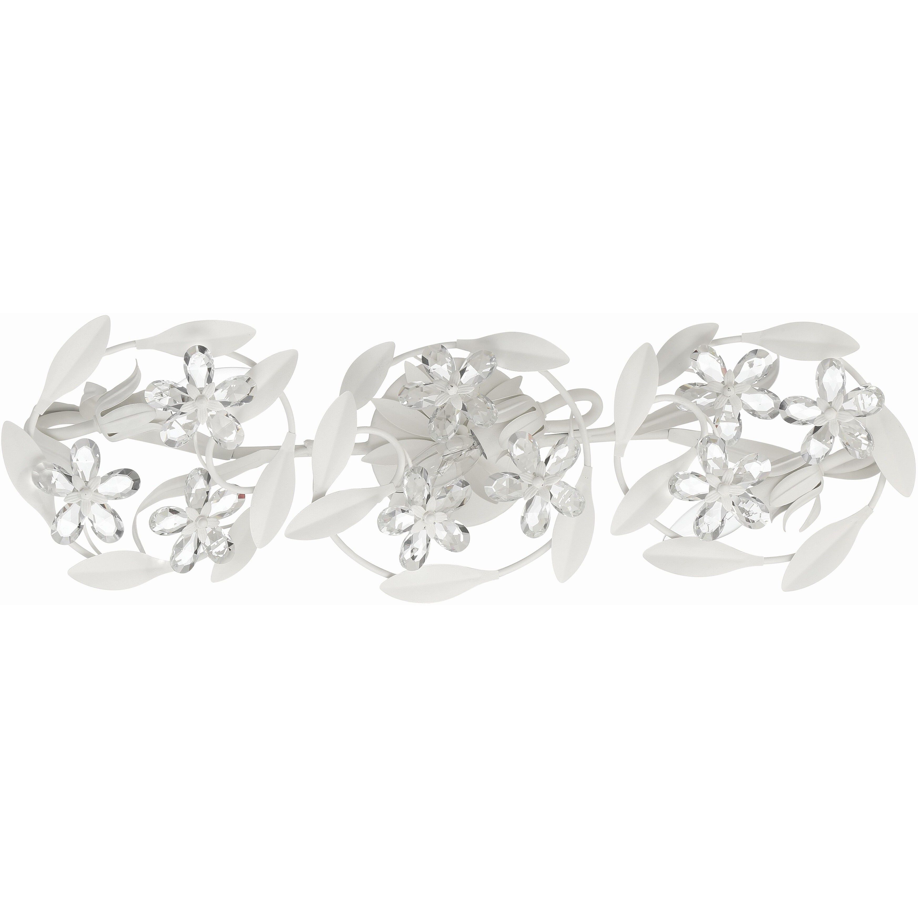 Marselle Bath Vanity Light Wall Light in Matte White