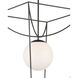 Rochefort 1 Light 21 inch Black Indoor/Outdoor Lantern Pendant Ceiling Light