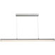 Eros LED 4.5 inch Titanium Silver Pendant Ceiling Light