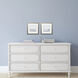 Abstract Blue and Gray Framed Art, Propac