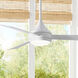 Atlas Donaire 52 inch Gloss White Outdoor Ceiling Fan, Coastal Wet Rated