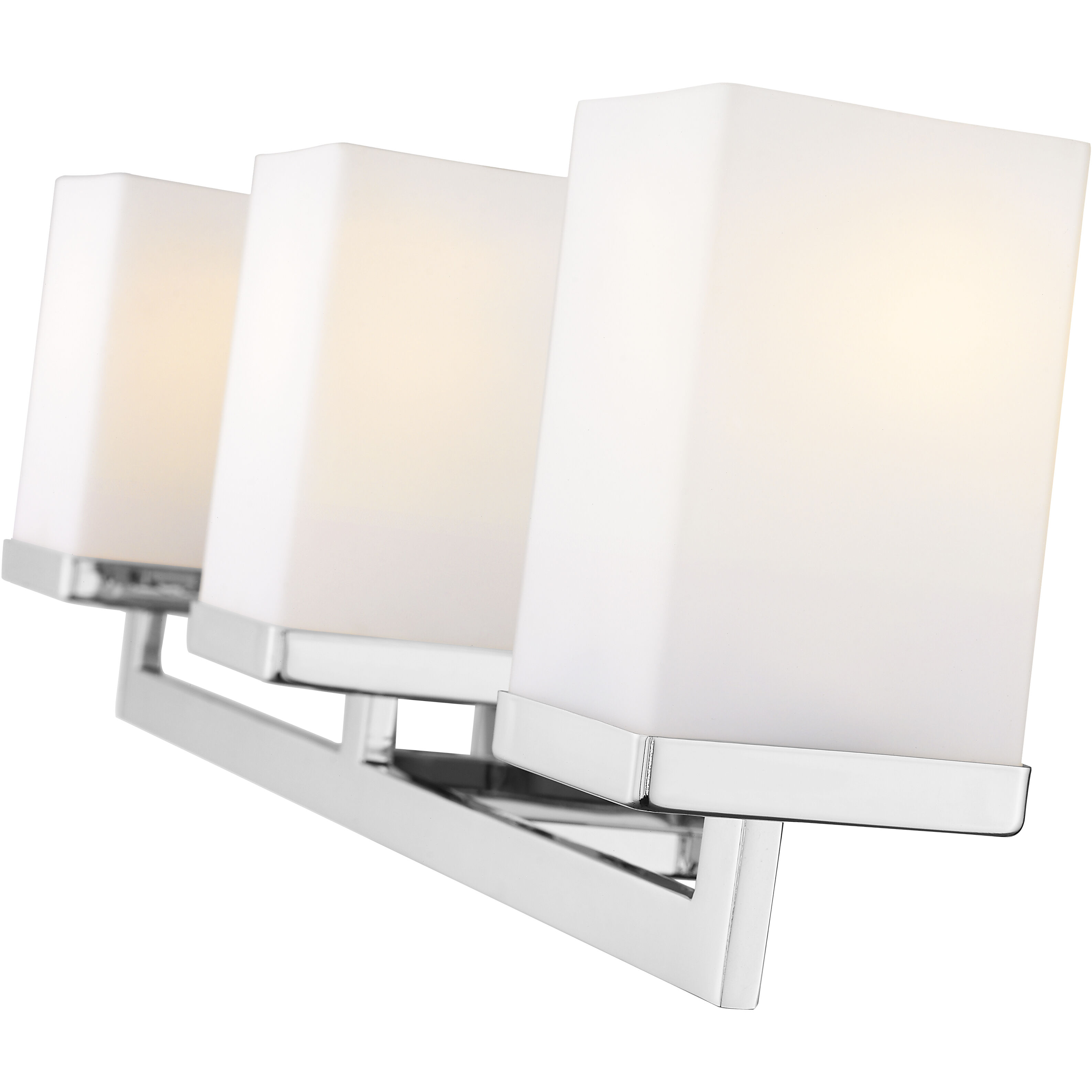 Tidal 3 Light 23.25 inch Chrome Vanity Wall Light