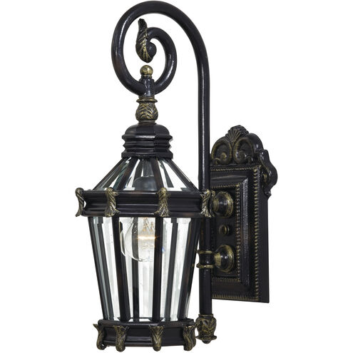 Stratford Hall 1 Light 21 inch Heritage/Gold Outdoor Wall Mount, Great Outdoors