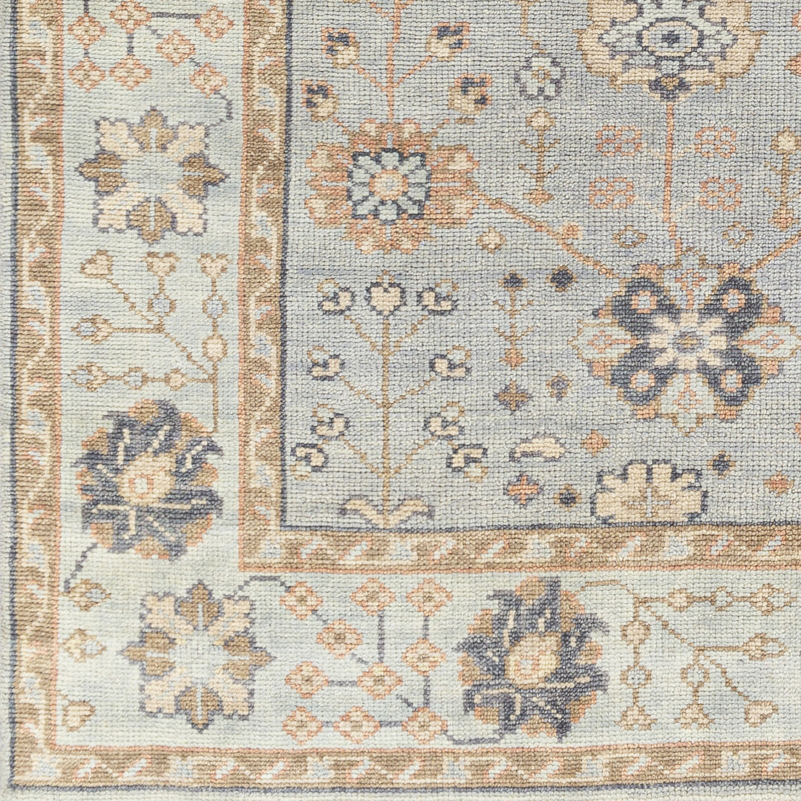 Palais 144 X 106 inch Pale Blue Rug in 9 X 12, Rectangle