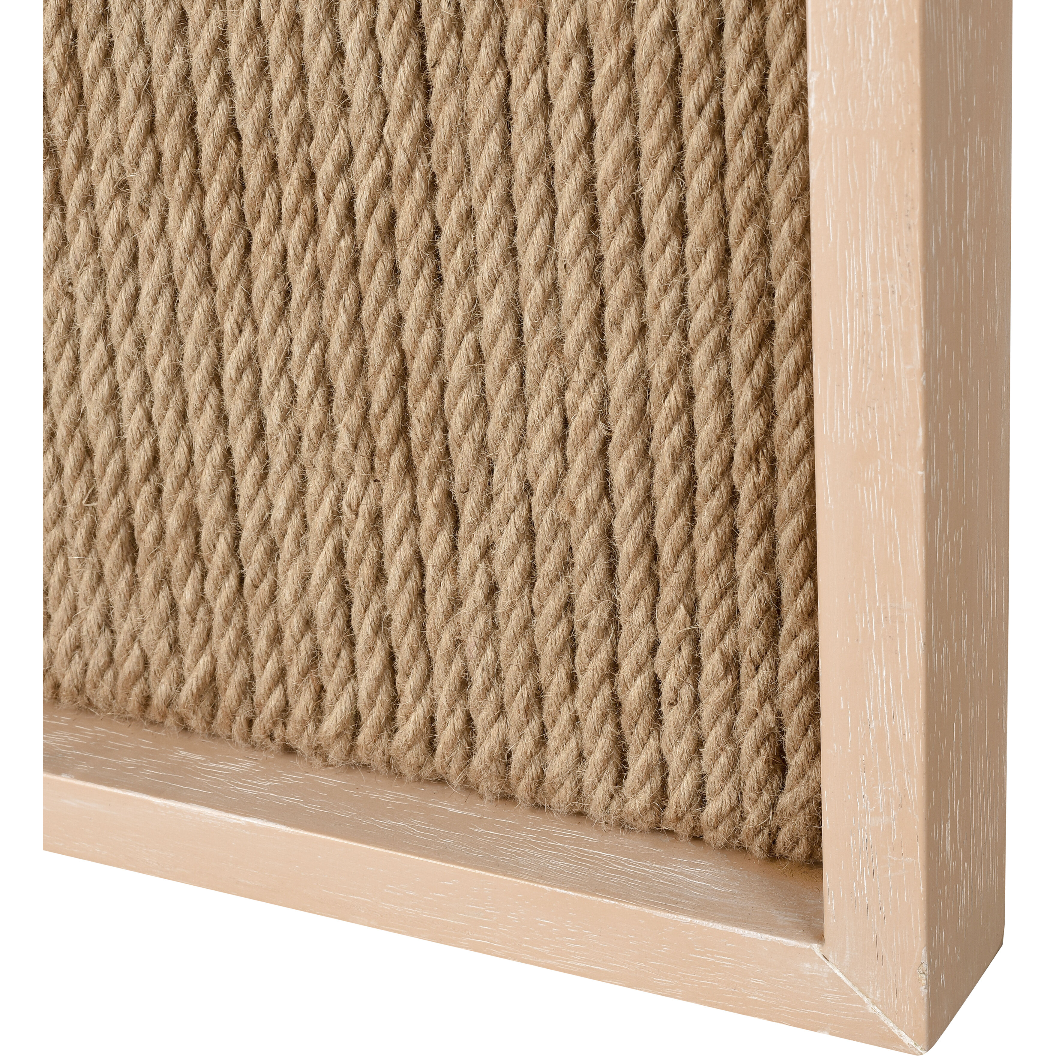 Latham 56 X 24 inch Natural and Mirror Wall Mirror