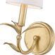 Aslin Wall Sconce Wall Light in Gold Leaf
