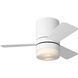 Era 32 Hugger LED 32 inch Matte White Ceiling Fan