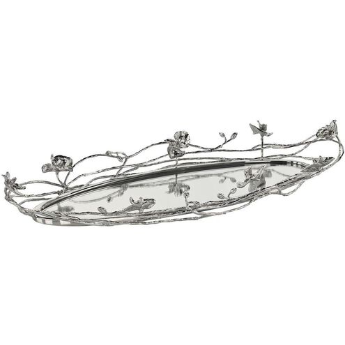Orchids in Bloom Nickel Tray
