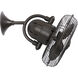 Atlas Kaye 17 inch Textured Bronze Wall/Ceiling Fan, Atlas