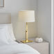 Ray Booth Cadmus 26.5 inch 15.00 watt Antique Brass Adjustable Table Lamp Portable Light, Large