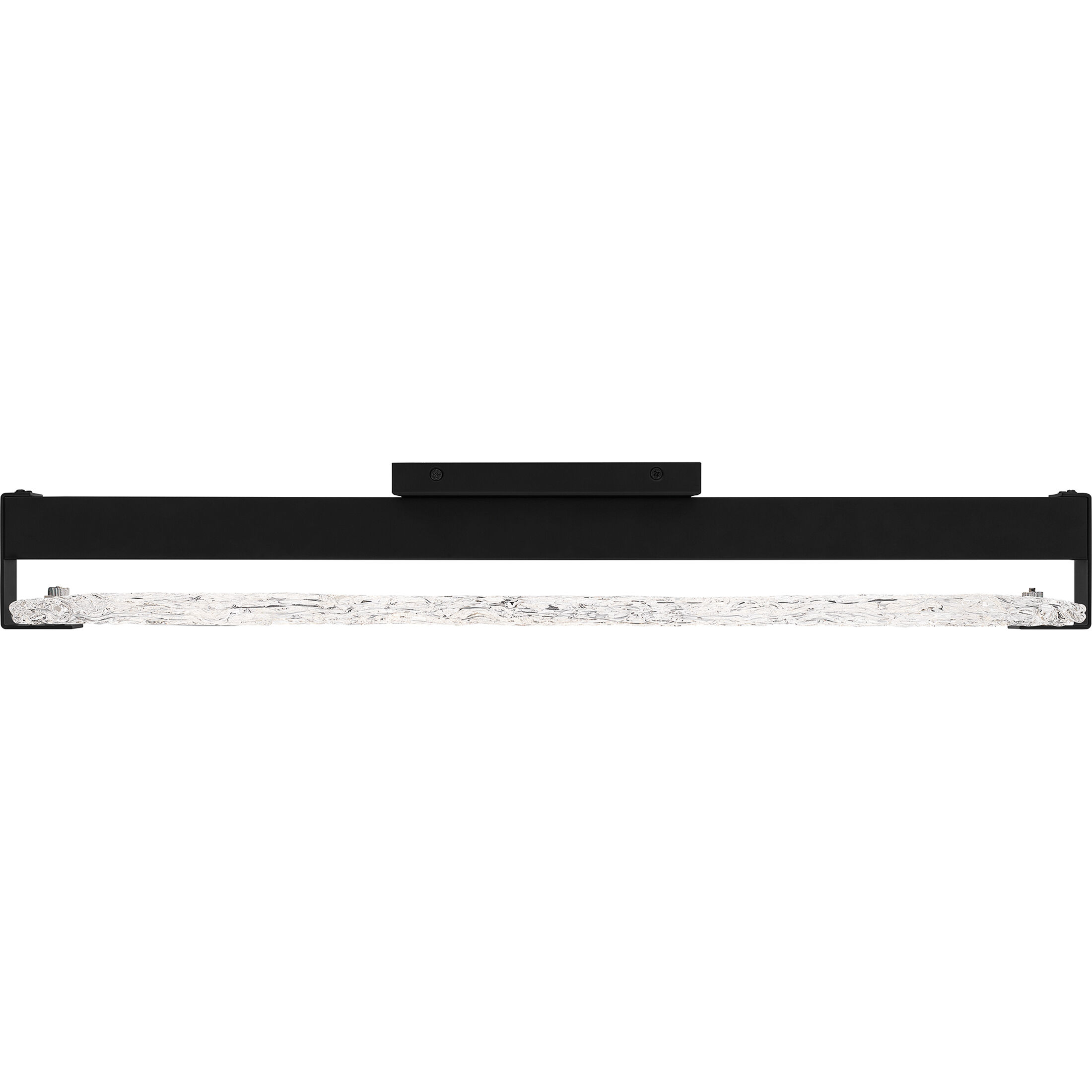 Winter LED 24 inch Matte Black Bath Light Wall Light