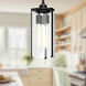 Alora Mood Belmont 3 Light 7.38 inch Matte Black Pendant Ceiling Light