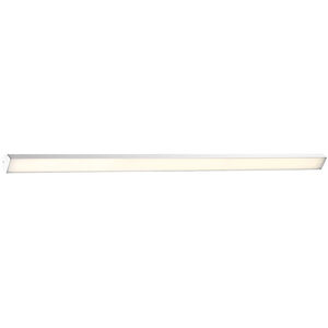 Revel LED 61.56 inch Brushed Aluminum Bath Vanity & Wall Light, dweLED