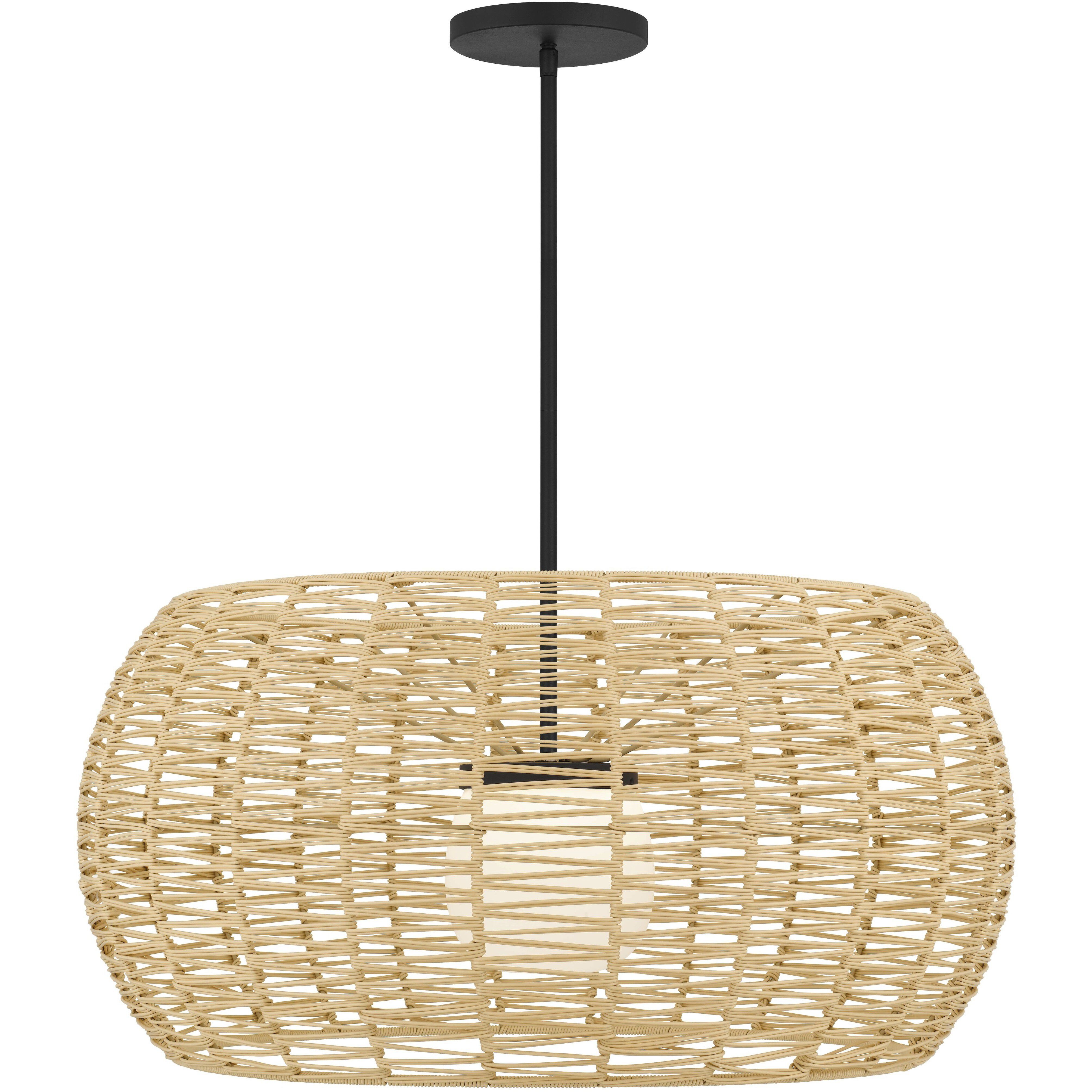 Aruba LED 32 inch Sand Black Outdoor Pendant