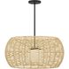 Aruba LED 32 inch Sand Black Pendant Ceiling Light