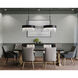 Juniper 5 Light 25.5 inch Black Matte Chandelier Ceiling Light