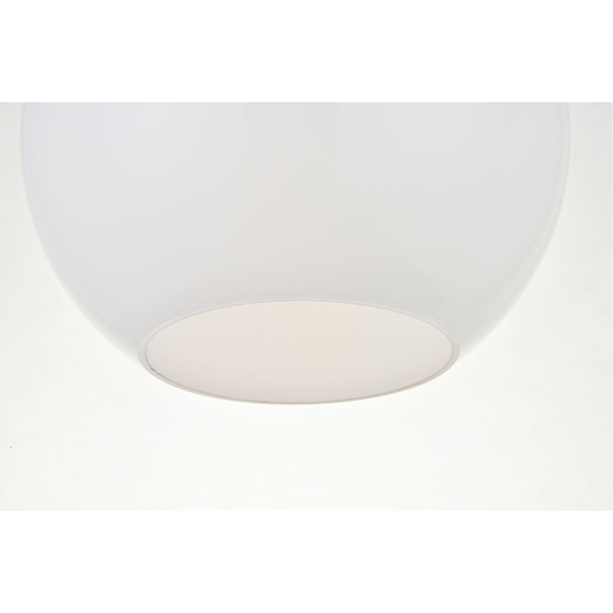Baxter 1 Light 8 inch Black Flush Mount Ceiling Light