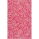 Tic Tac Toe 36 X 24 inch Pink and Neutral Area Rug, Wool
