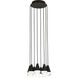 Sean Lavin Cupola LED Nightshade Black Chandelier Ceiling Light, Integrated LED