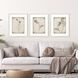 Wildflower Stems Brown and Gray and Neutral Framed Art, Propac