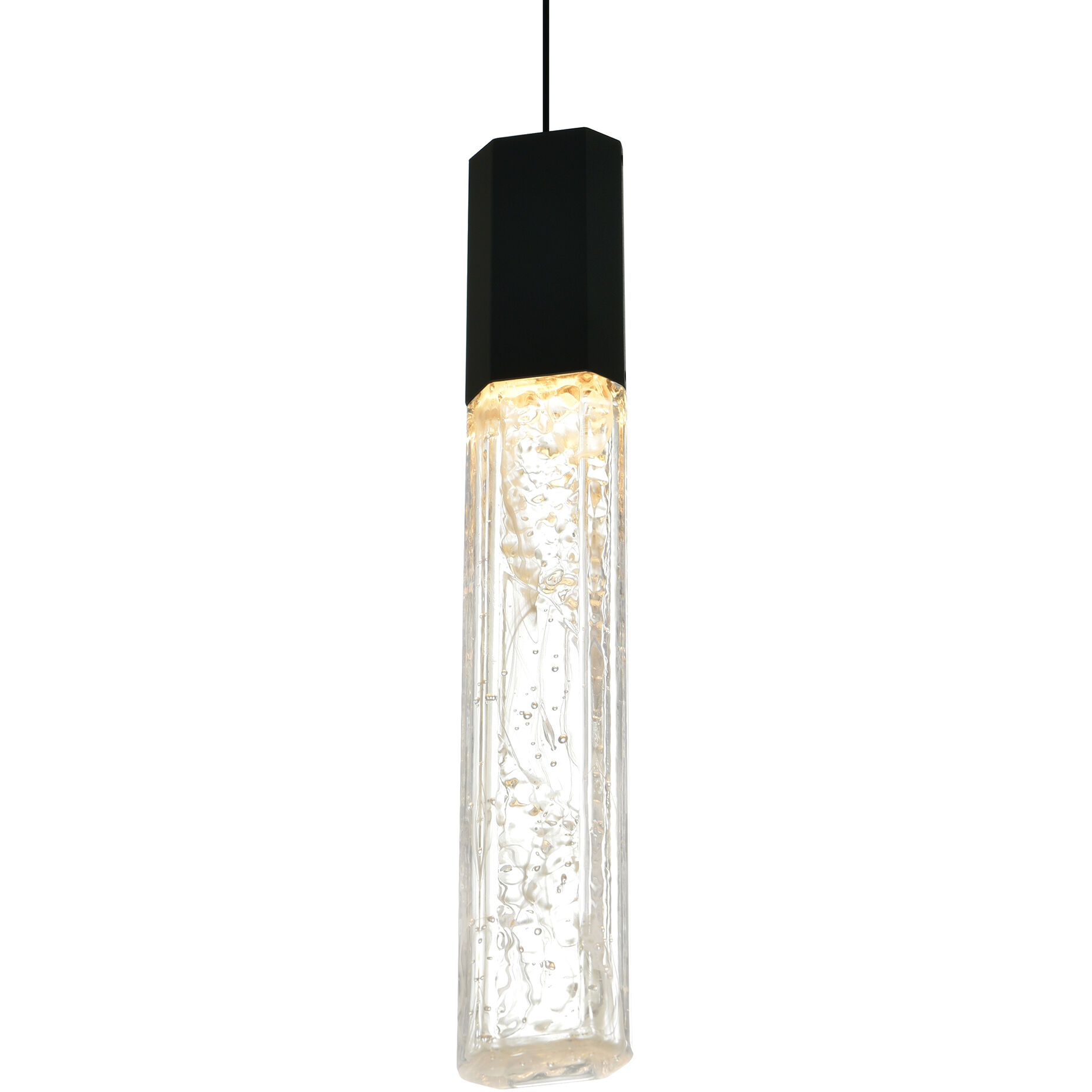 Greta LED 2 inch Black Mini Pendant Ceiling Light