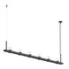 Intervals LED 96.25 inch Satin Black Pendant Ceiling Light