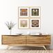 Florals Collection Green Framed Art