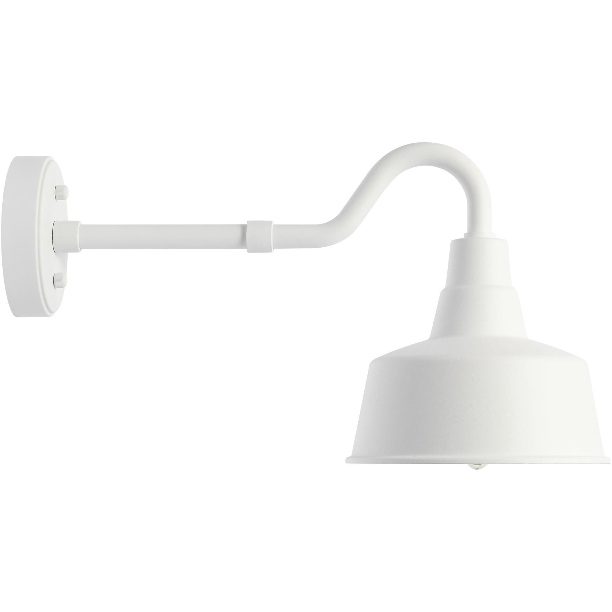 Sean Lavin Barn Light 1 Light 10 inch Outdoor Textured White Outdoor Wall Lantern