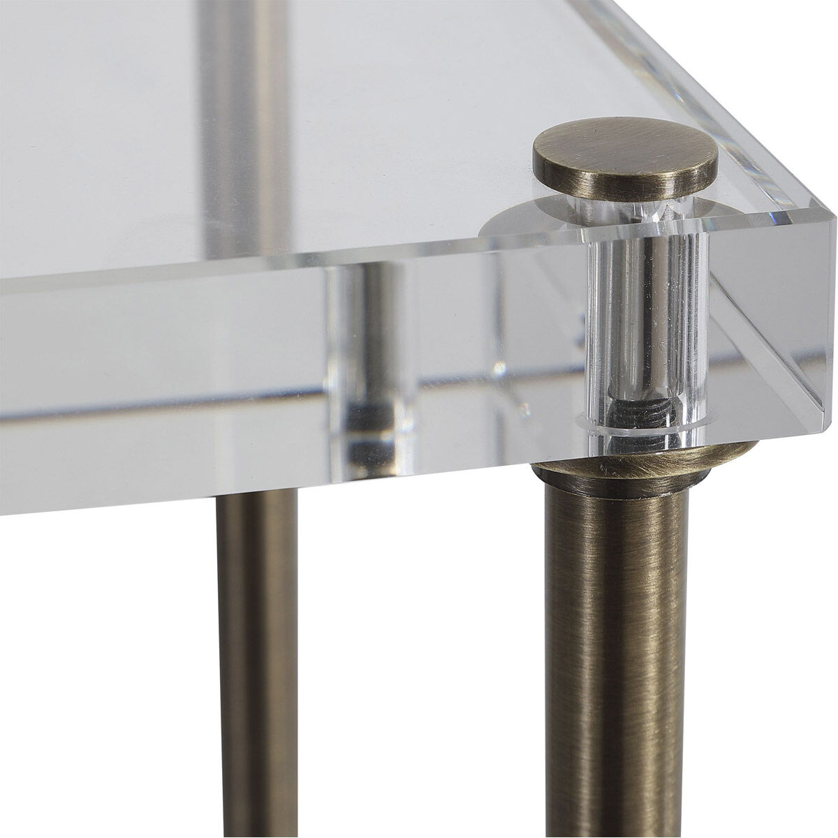 Palladian 67 inch 150.00 watt Plated Antique Brass and Crystal Floor Lamp Portable Light