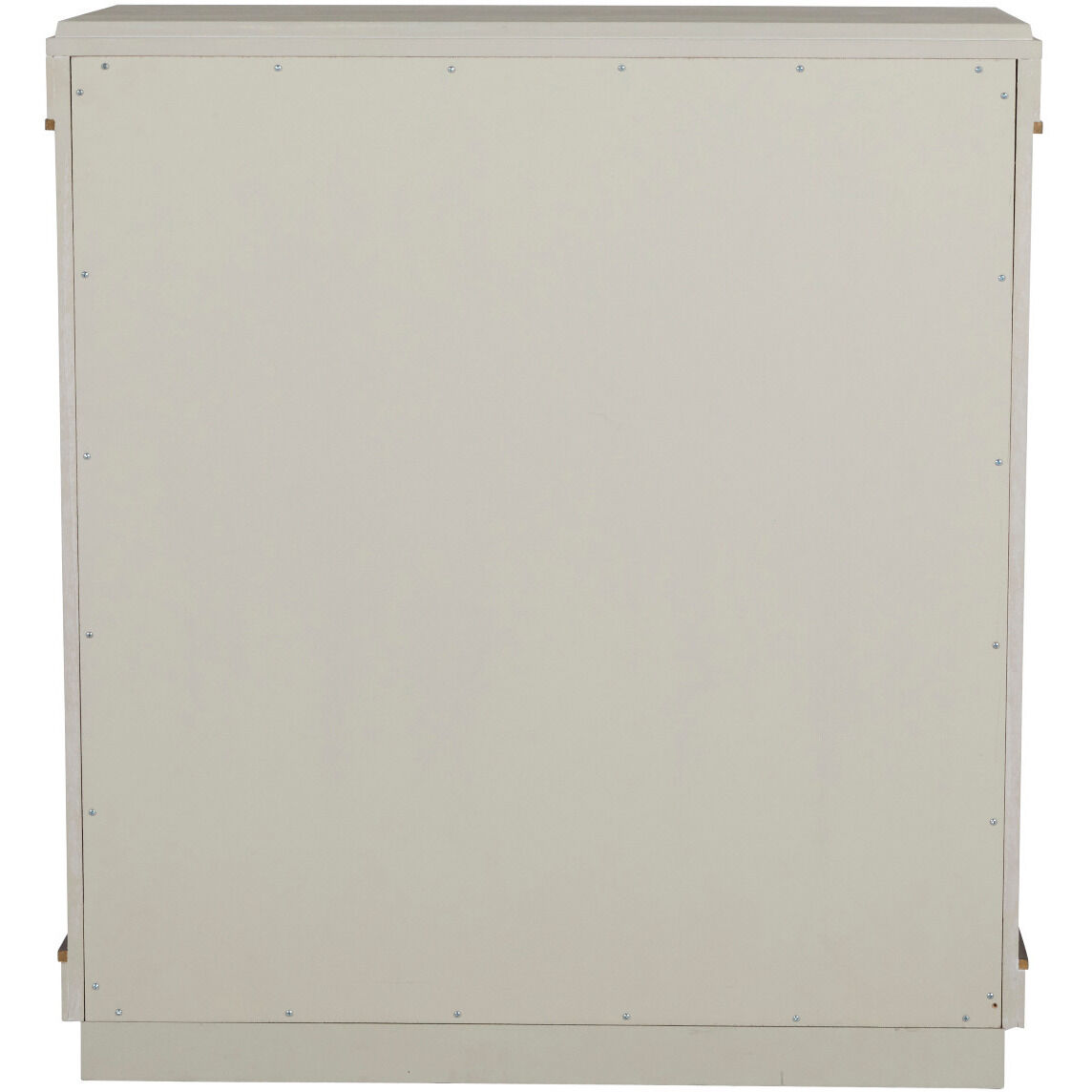 Churst Cerused White / Antique Brass Cabinet