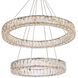 Monroe 2 Light 28 inch Gold Chandelier Ceiling Light