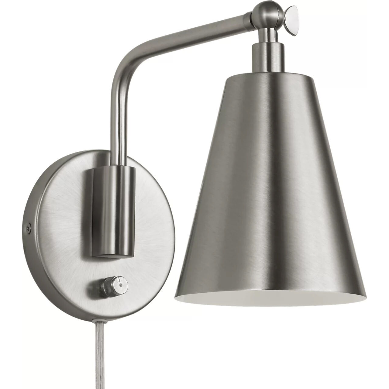 Drae 1 Light 8.13 inch Burnished Brass Task Sconce Wall Light in Standard