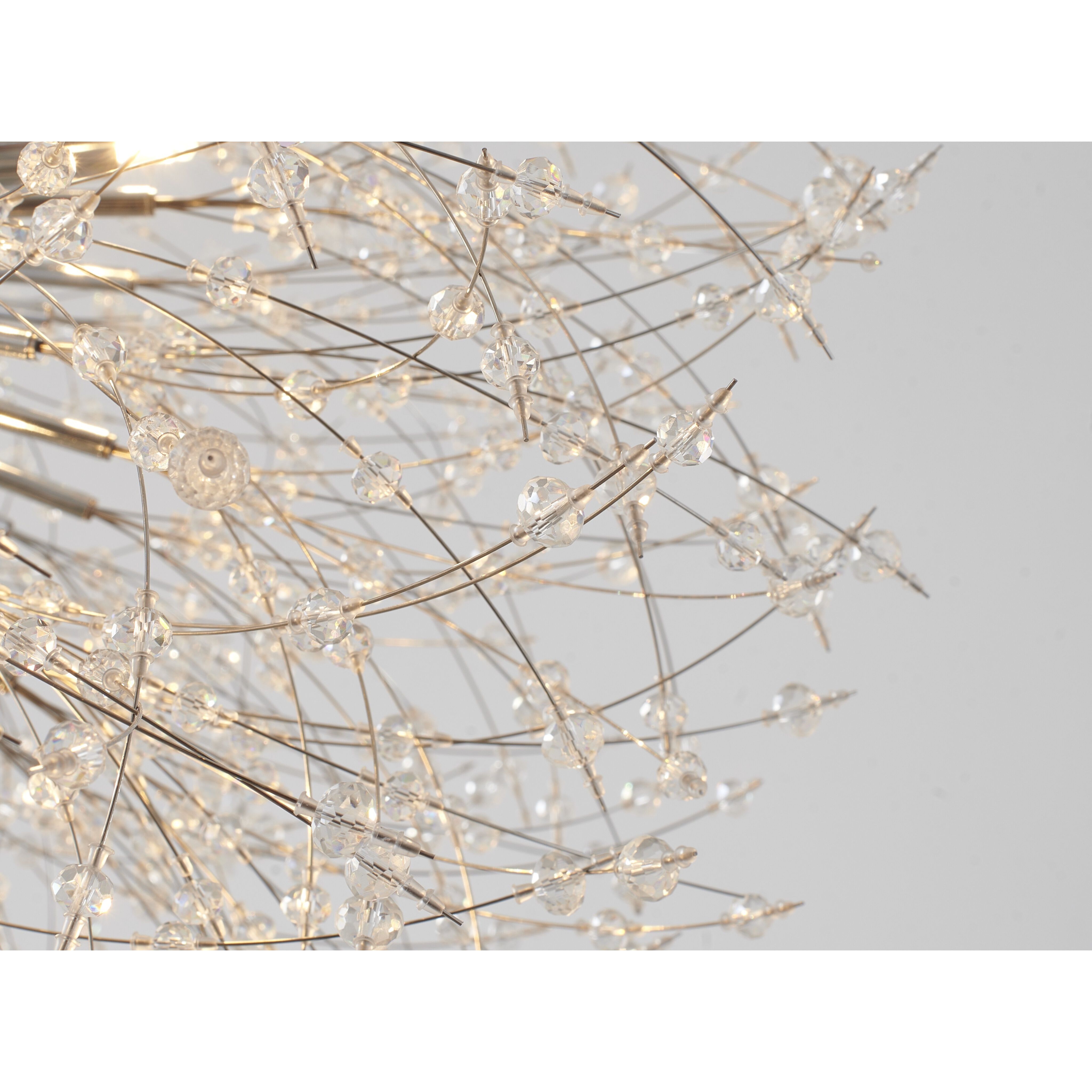 Canada 16 Light 32 inch Chrome Chandelier Ceiling Light