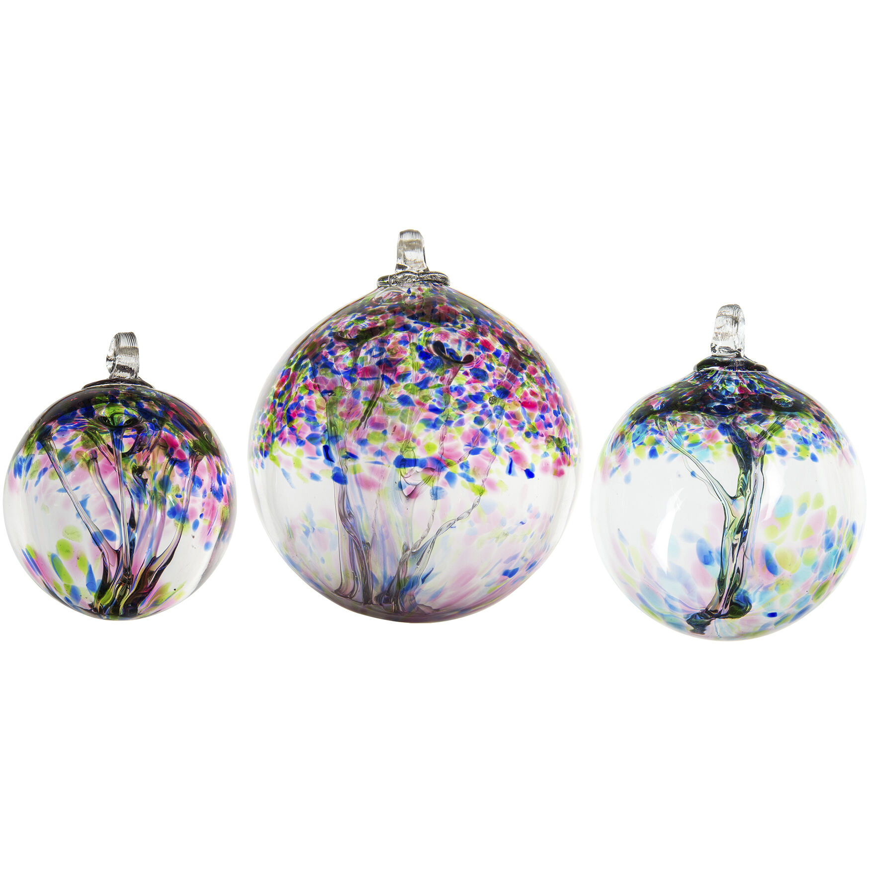 Hope Multi Art Glass Ornament