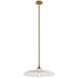 Hadley 1 Light 20 inch Warm Brass Pendant Ceiling Light