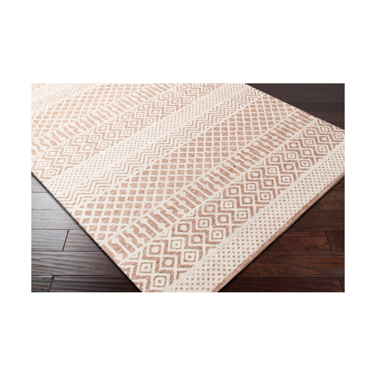 Talise 36 X 24 inch Camel/Khaki Rugs, Rectangle