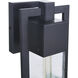 Perimeter 1 Light 19 inch Midnight Outdoor Wall Mount, Medium