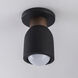 Pompeii 1 Light 4.75 inch Lava and Black Flush Mount Ceiling Light