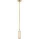 Kelly Wearstler Formosa LED 3.25 inch Antique-Burnished Brass Single Pendant Ceiling Light