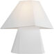 Kelly by Kelly Wearstler Herrero 19.75 inch 9 watt Matte White Table Lamp Portable Light