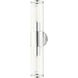 Banca 2 Light 19 inch Polished Chrome ADA Vanity Sconce Wall Light