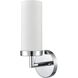Tristen 1 Light 6 inch Chrome Vanity Light Wall Light